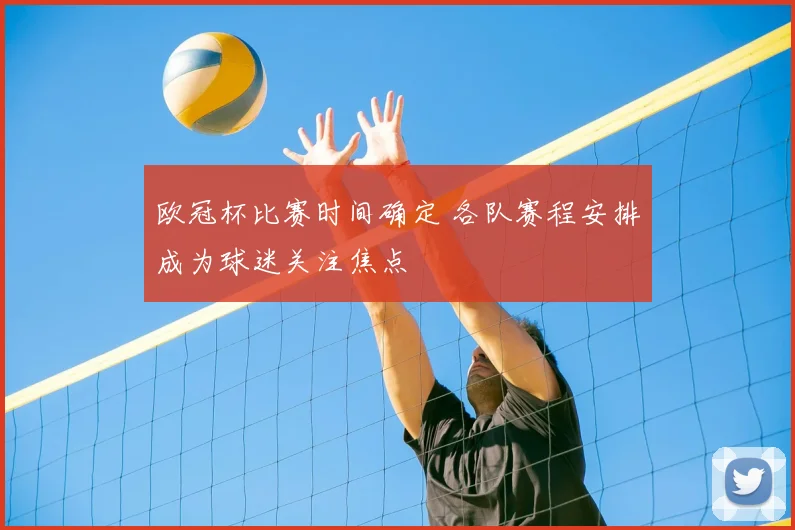 欧冠杯比赛时间确定 各队赛程安排成为球迷关注焦点